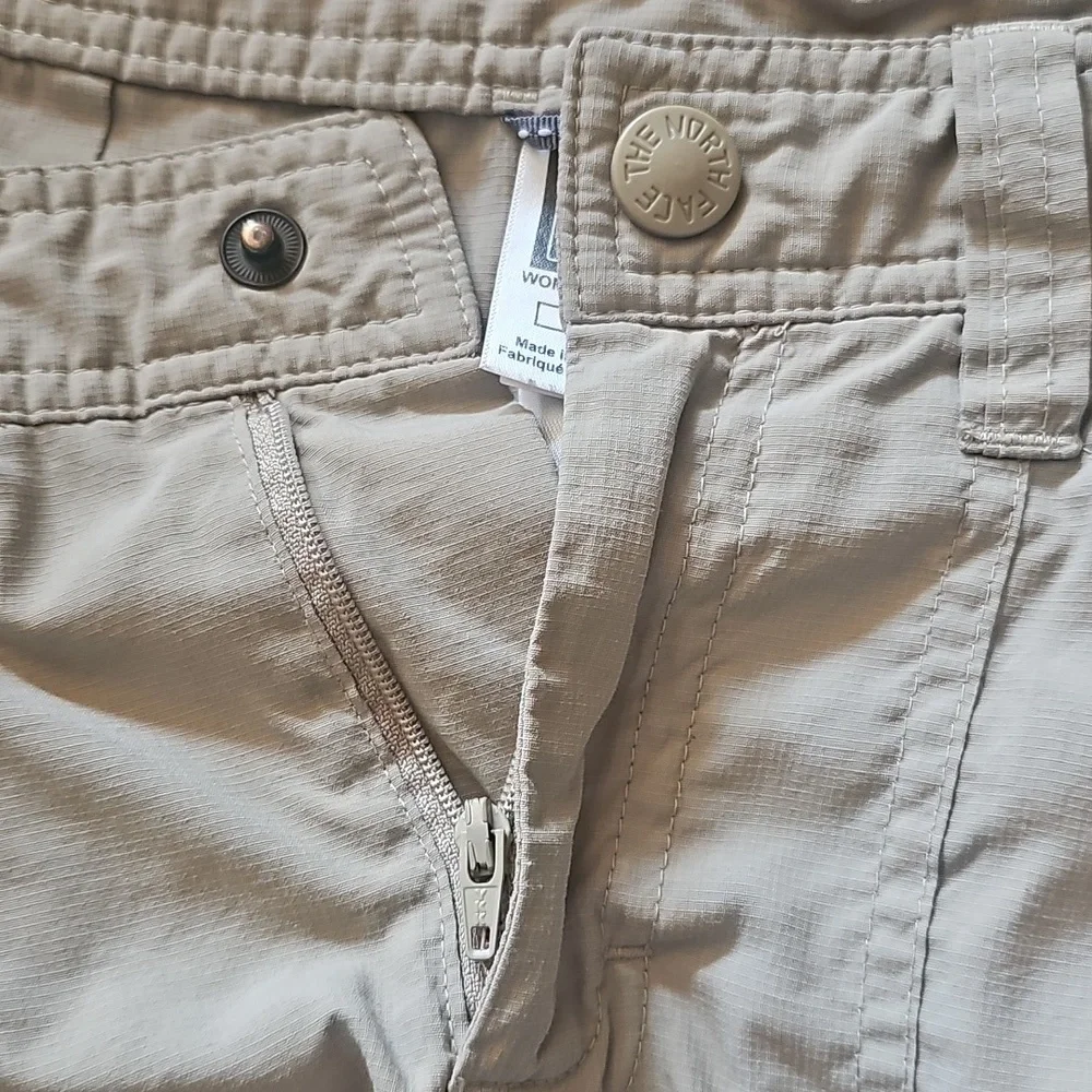 The North Face Women's Size 6 Tan Khaki Outdoor Cargo Nylon Hiking Outdoor Skirt - Picture 5 of 12